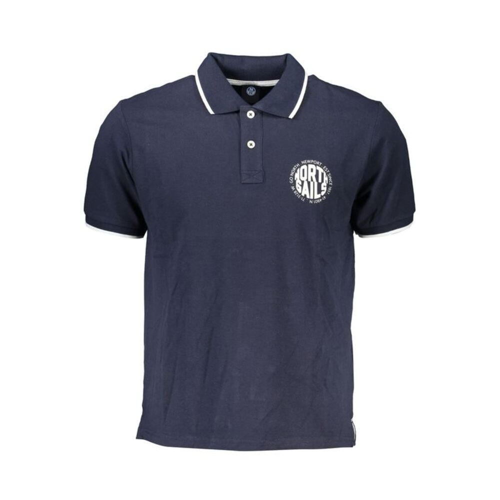 North Sails Blu Cotton Men Men's Polo